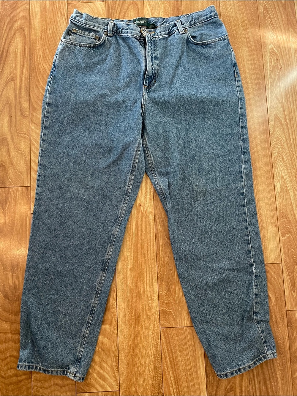 Lauren Jean Co. Women's Denim Straight Leg Jeans Size 18W retro chic western